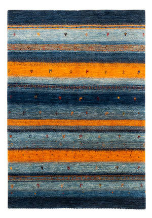 Gabbeh Teppich - Loribaft Perser - Royal - 209 x 144 cm - blau