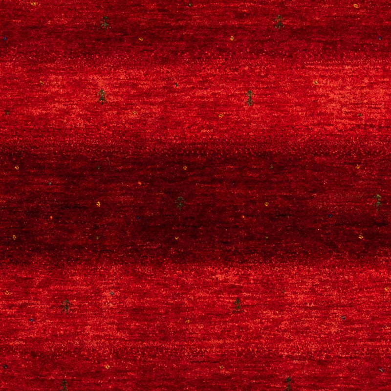 Tapis Gabbeh - Loribaft Persan - 170 x 147 cm - rouge