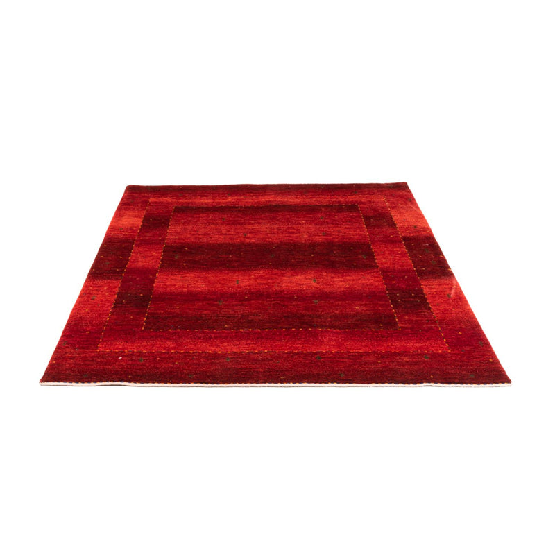 Tapis Gabbeh - Loribaft Persan - 170 x 147 cm - rouge