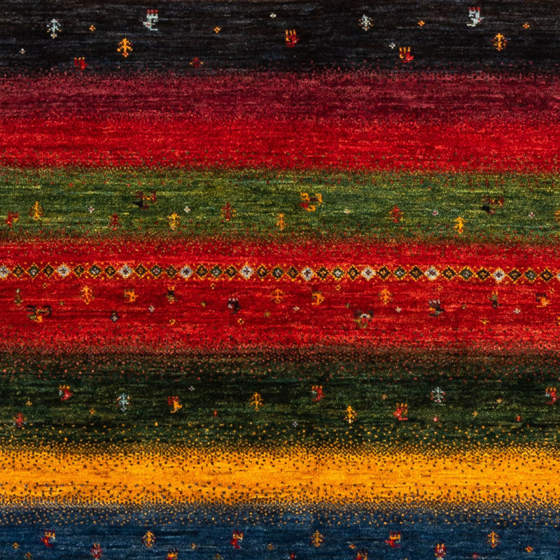 Gabbeh Teppich - Loribaft Perser - Royal - 210 x 148 cm - mehrfarbig