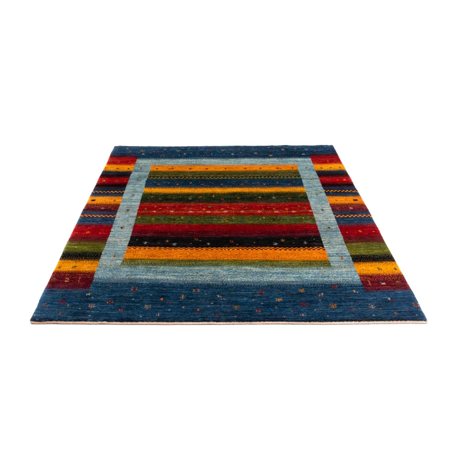 Gabbeh Teppich - Loribaft Perser - Royal - 210 x 148 cm - mehrfarbig