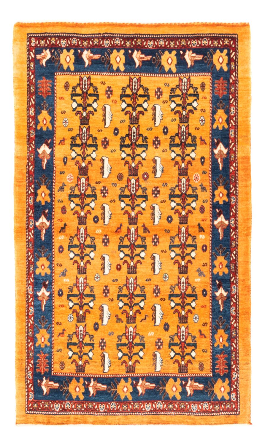 Gabbeh Teppich - Perser - 157 x 102 cm - gold