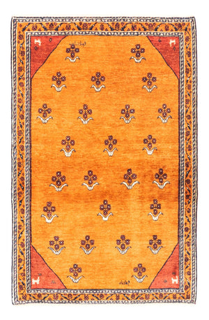 Gabbeh Teppich - Perser - 148 x 105 cm - gold