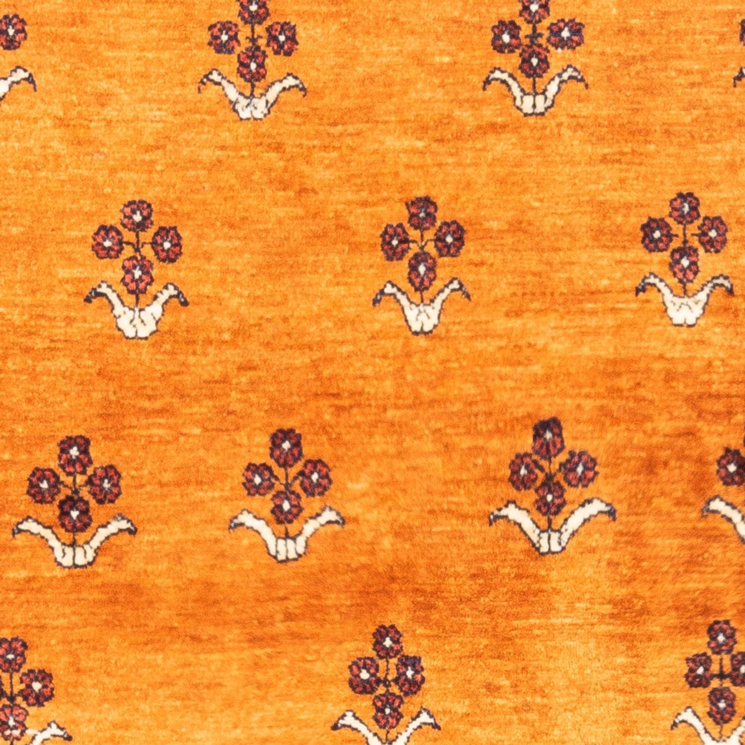 Tapis Gabbeh - Persan - 148 x 105 cm - or