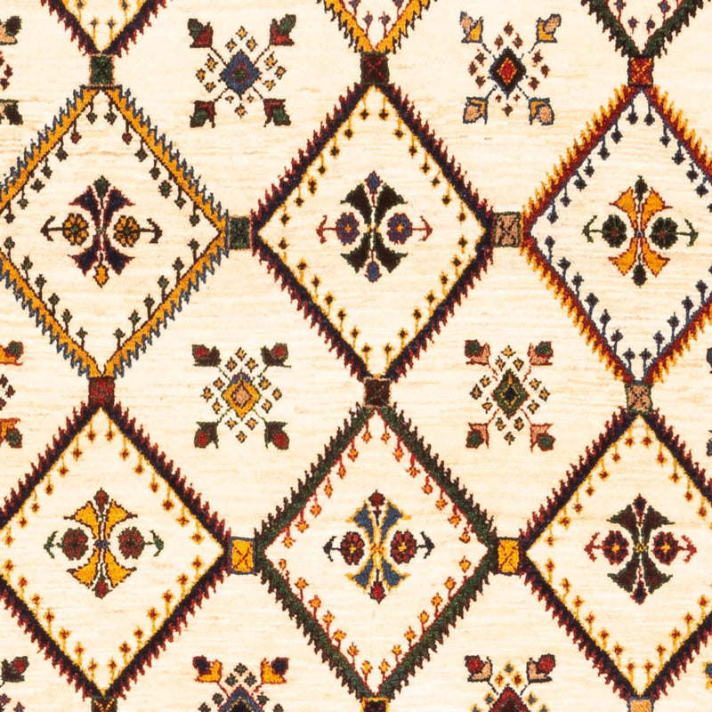 Tapis Gabbeh - Persan - 155 x 114 cm - crème