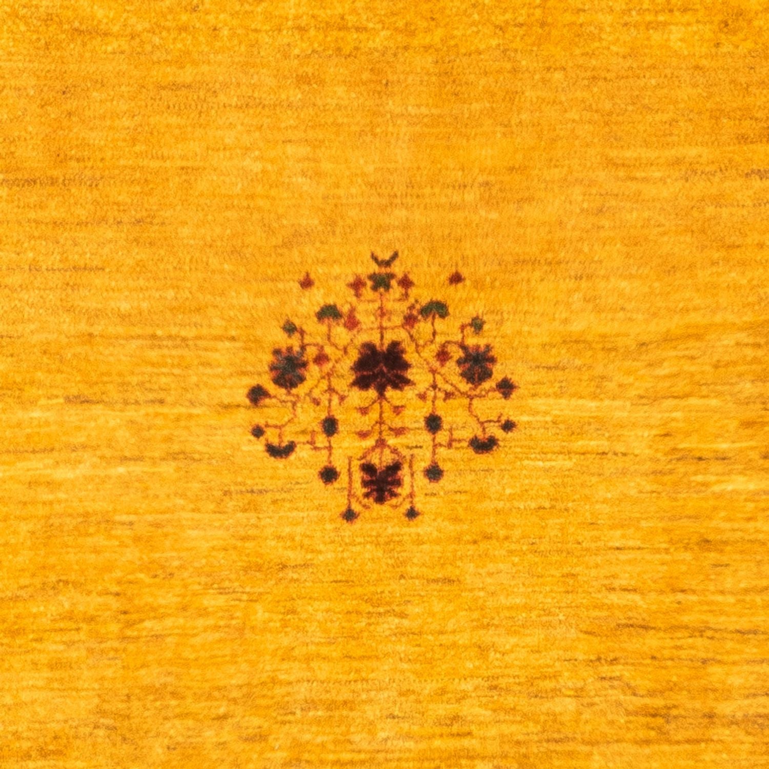 Tapis Gabbeh - Persan - 158 x 90 cm - or