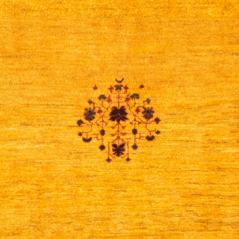 Tapis Gabbeh - Persan - 158 x 90 cm - or