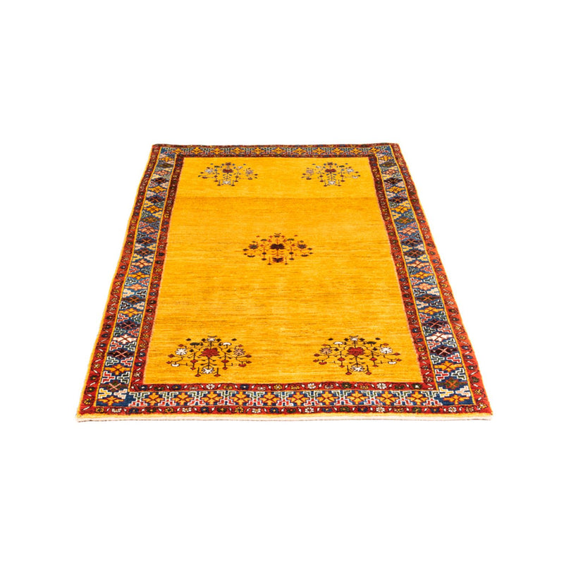 Tapis Gabbeh - Persan - 158 x 90 cm - or