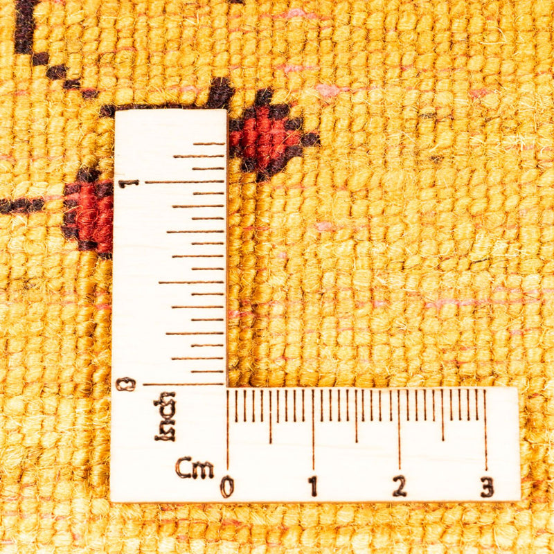 Tapis Gabbeh - Persan - 158 x 90 cm - or
