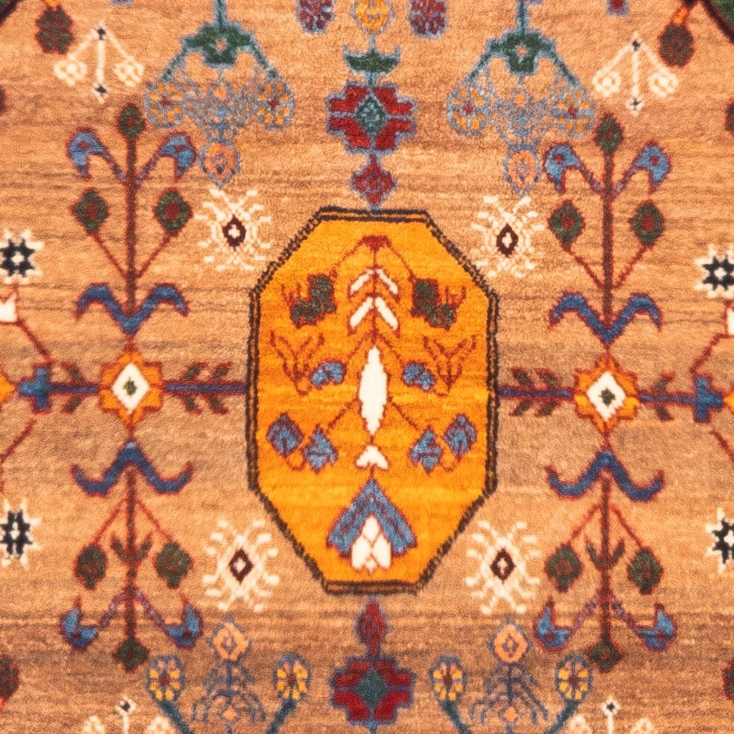 Tapis Gabbeh - Persan - 120 x 82 cm - multicolore