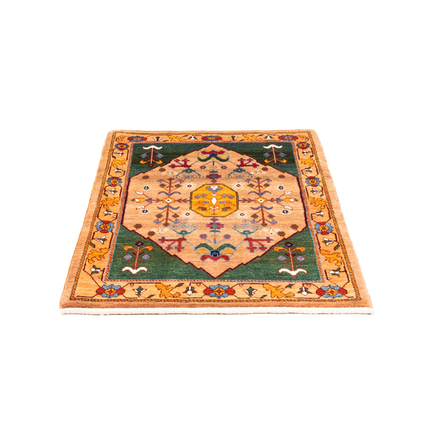 Tapis Gabbeh - Persan - 120 x 82 cm - multicolore