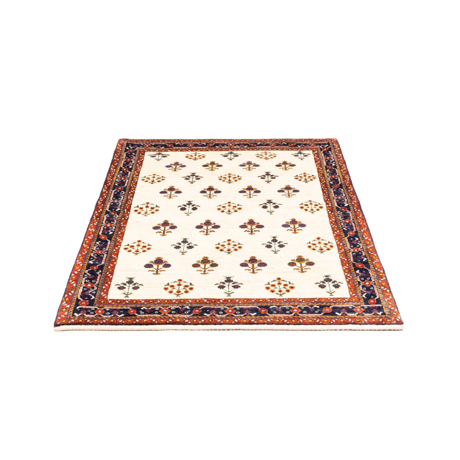 Gabbeh Teppich - Perser - 152 x 104 cm - creme