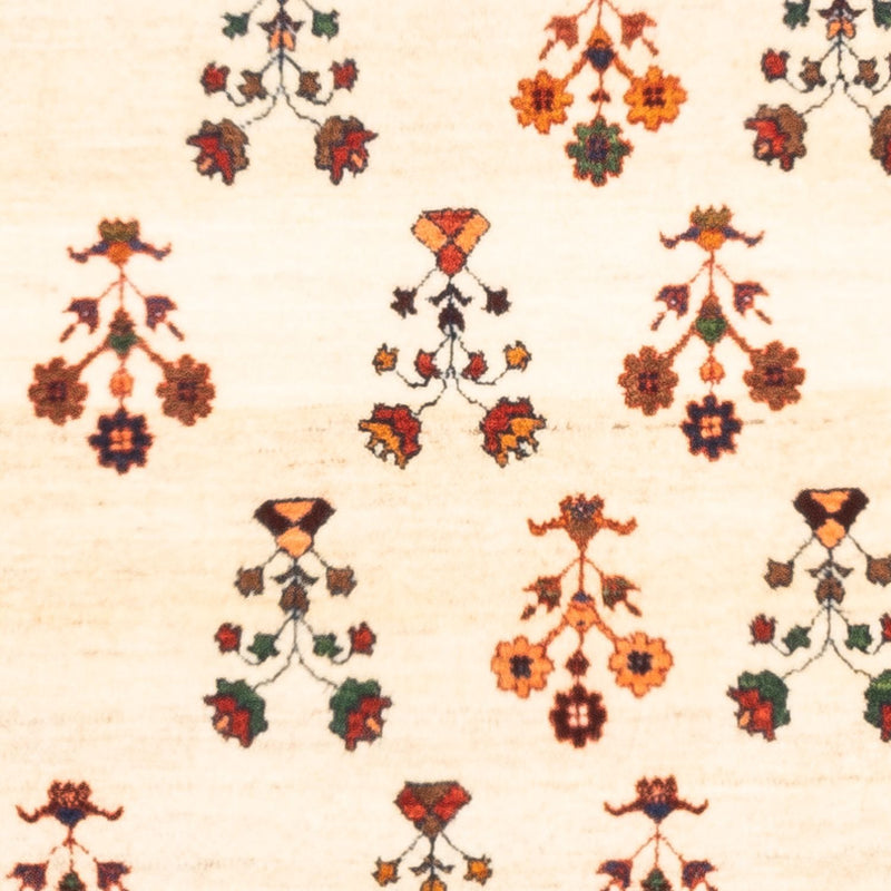 Tapis Gabbeh - Persan - 125 x 80 cm - crème