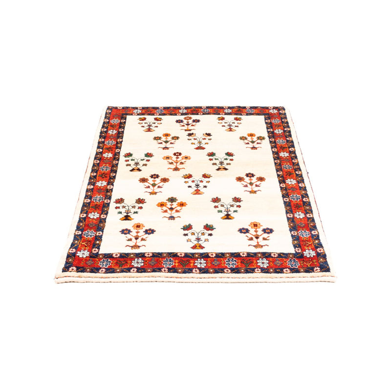Tapis Gabbeh - Persan - 125 x 80 cm - crème