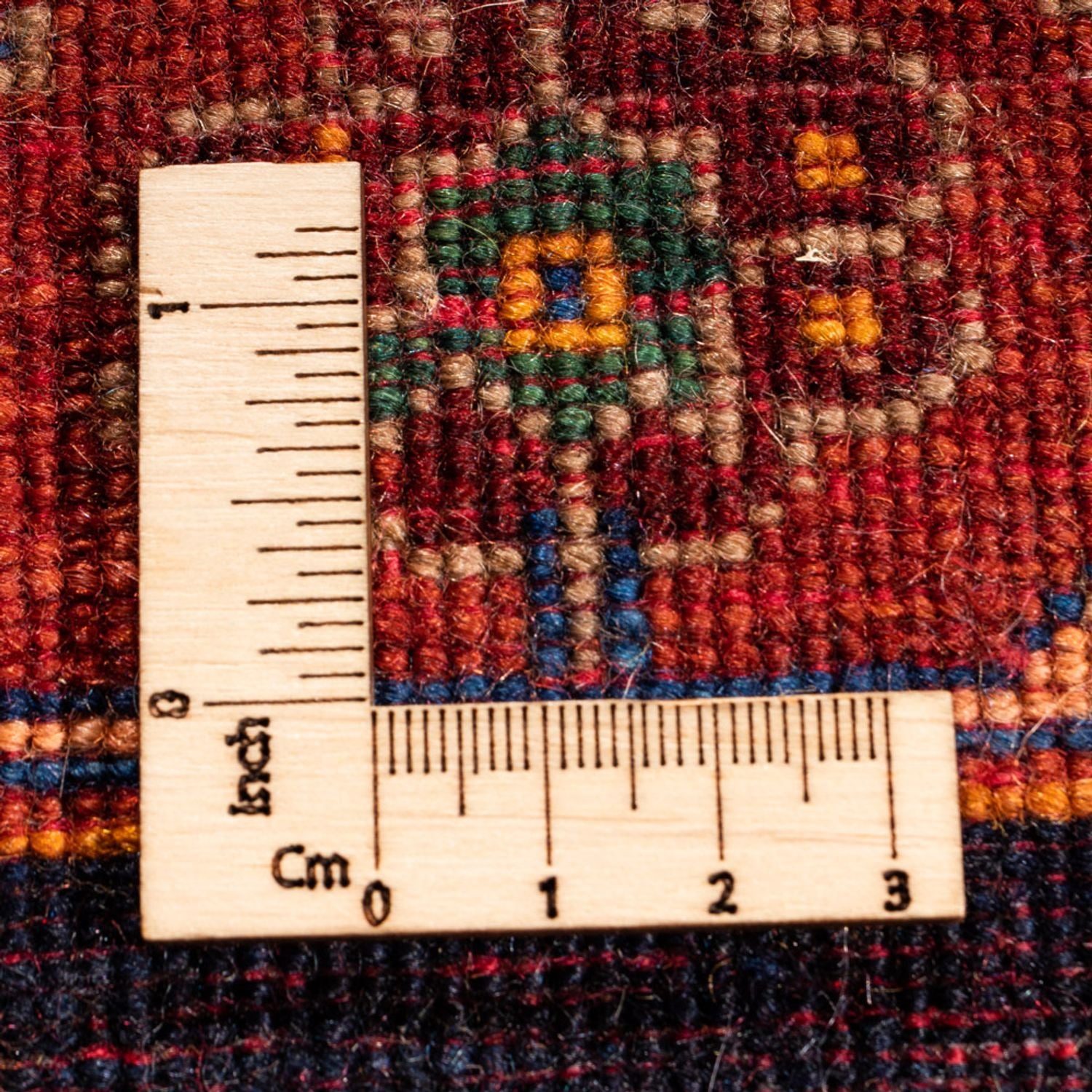 Tapis Gabbeh - Persan - 257 x 185 cm - bleu foncé