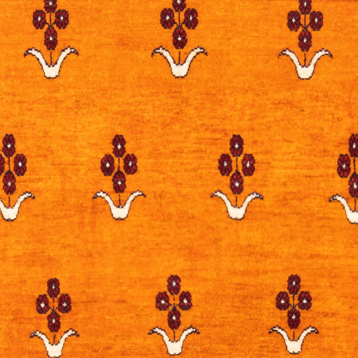 Tapis Gabbeh - Persan - 155 x 104 cm - or