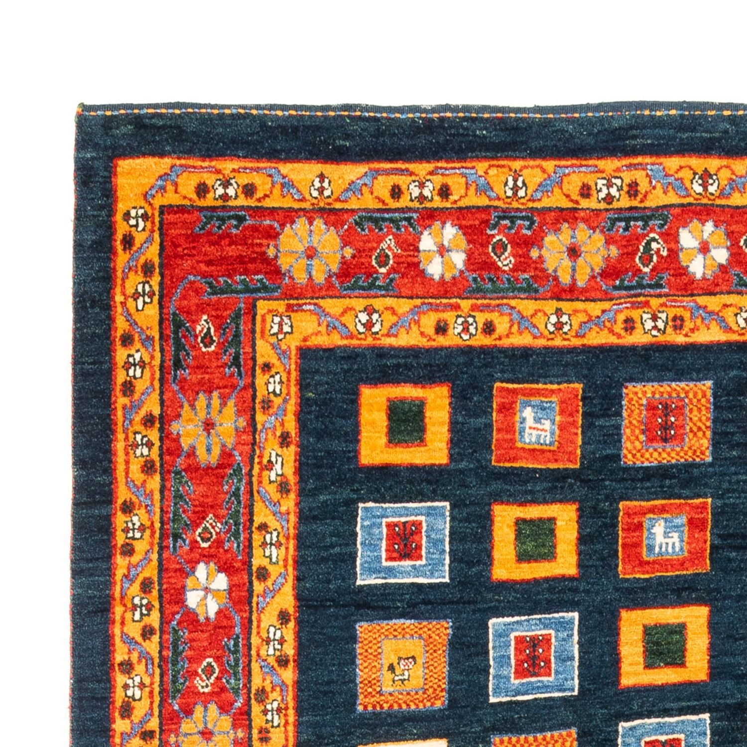 Tapis Gabbeh - Persan - 238 x 168 cm - multicolore