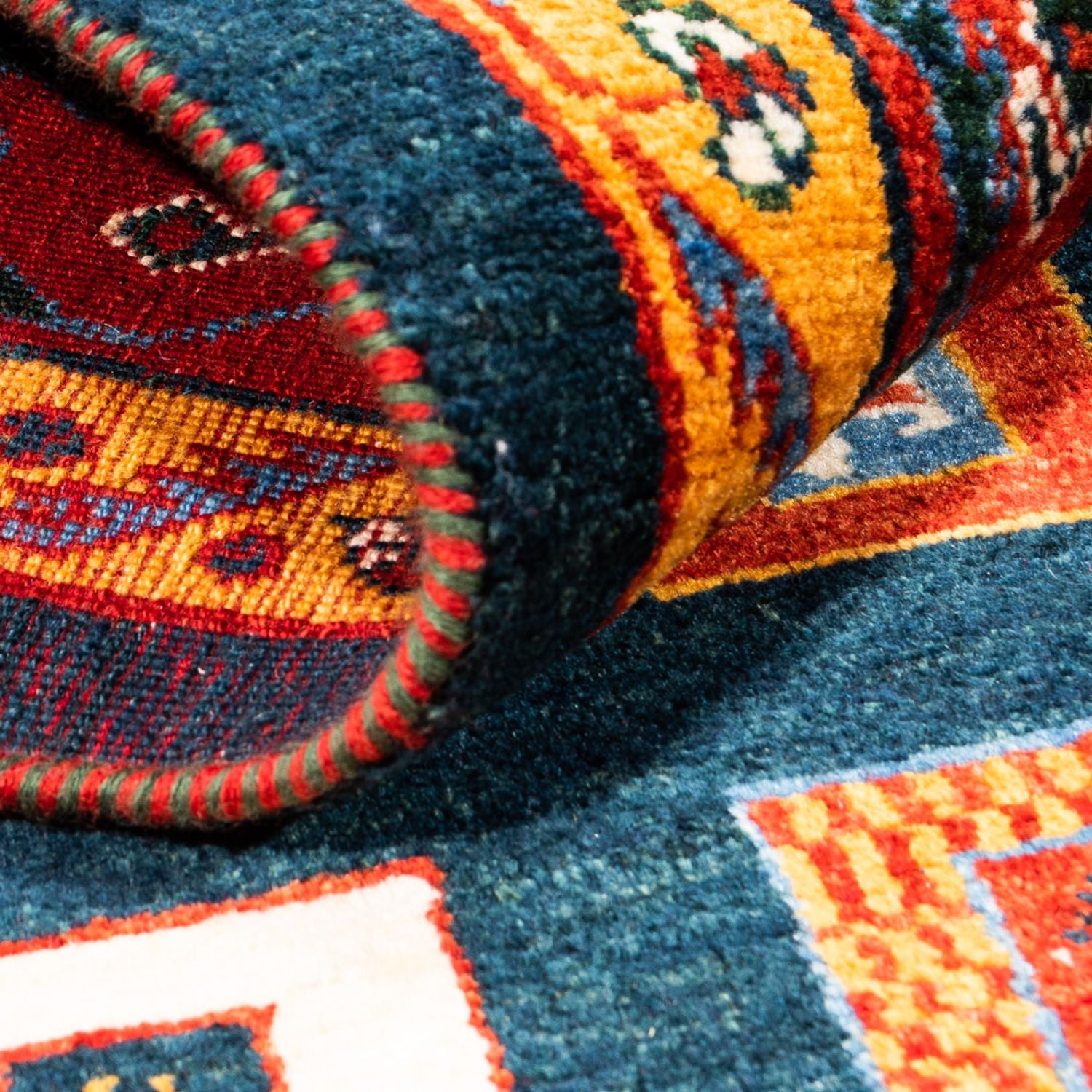 Tapis Gabbeh - Persan - 238 x 168 cm - multicolore