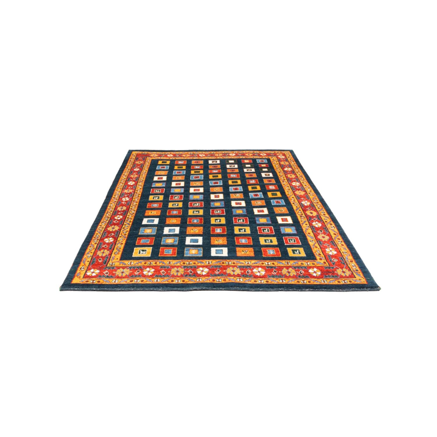 Tapis Gabbeh - Persan - 238 x 168 cm - multicolore
