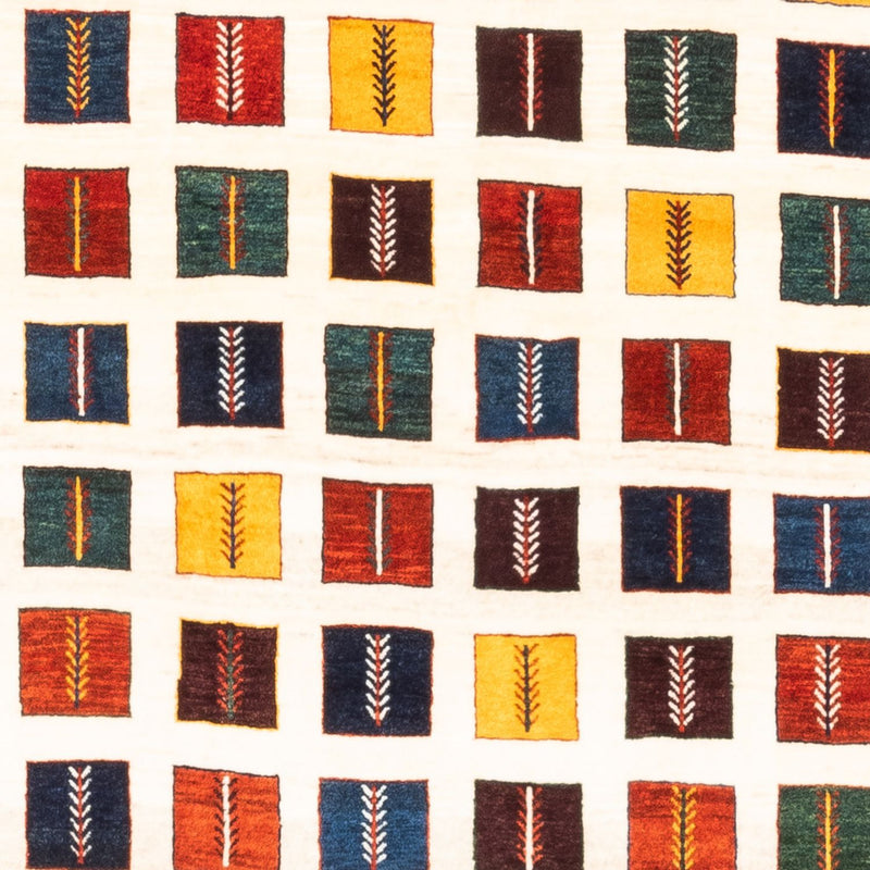 Tapis Gabbeh - Persan - 207 x 157 cm - multicolore
