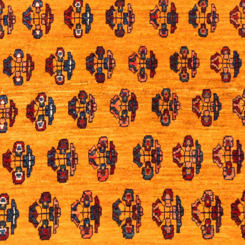 Tapis Gabbeh - Persan - 175 x 120 cm - or