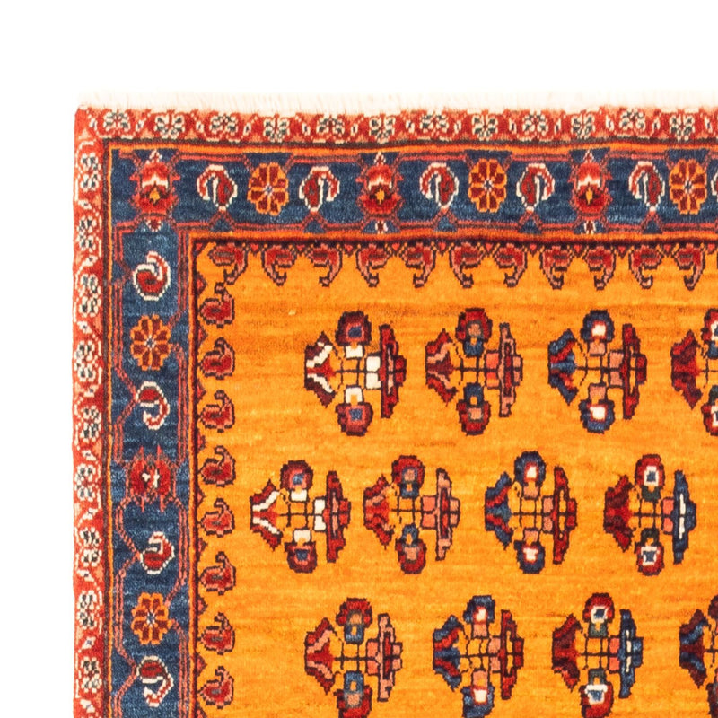 Tapis Gabbeh - Persan - 175 x 120 cm - or