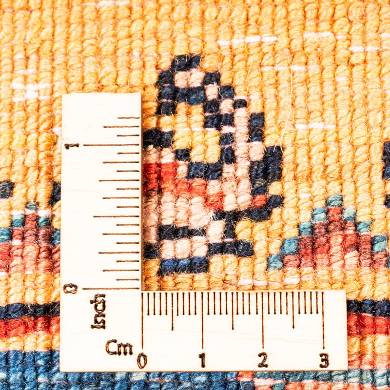 Tapis Gabbeh - Persan - 175 x 120 cm - or