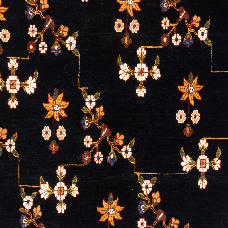 Tapis Gabbeh - Persan - 180 x 122 cm - bleu foncé