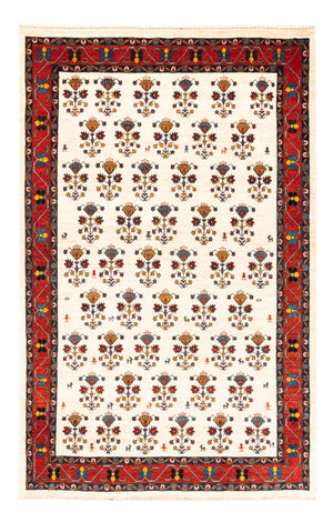 Gabbeh Teppich - Perser - 194 x 127 cm - creme