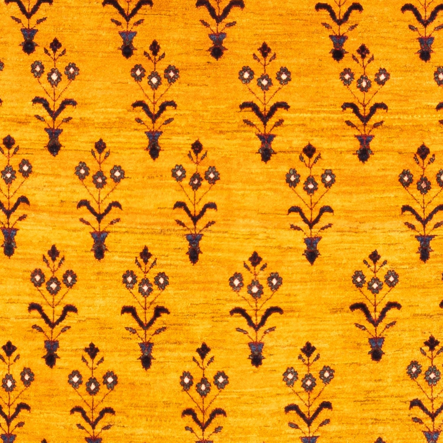 Gabbeh Teppich - Perser - 198 x 149 cm - gold