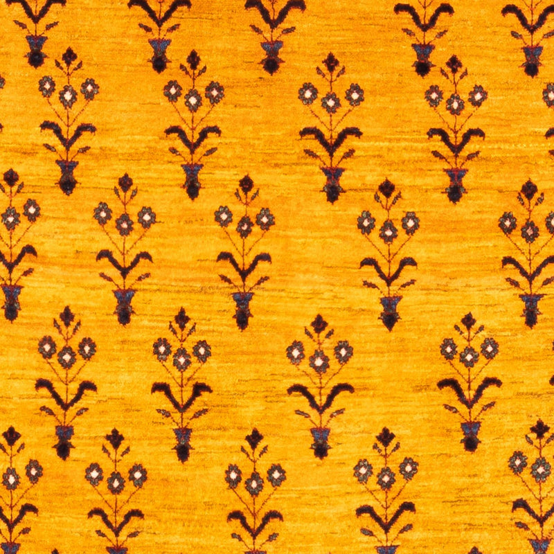 Gabbeh Teppich - Perser - 198 x 149 cm - gold