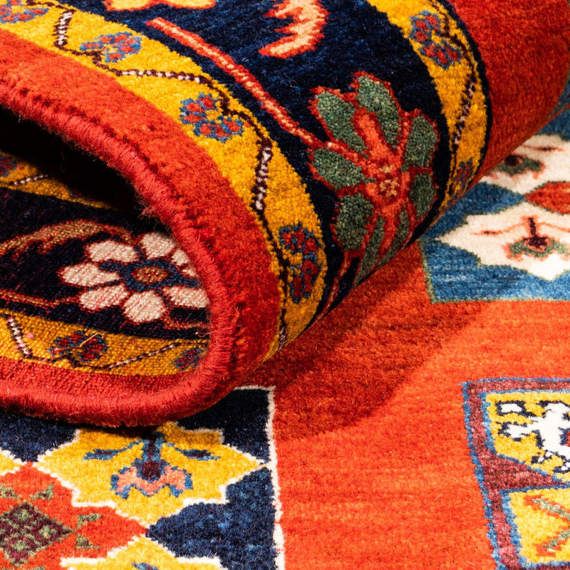 Gabbeh Teppich - Perser - 213 x 150 cm - orange