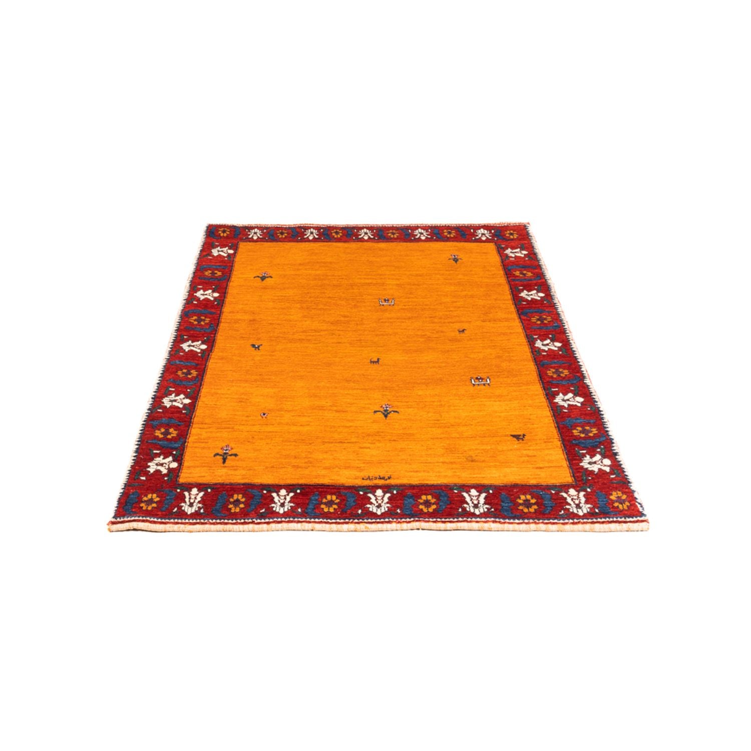 Gabbeh Teppich - Perser - 165 x 107 cm - gold