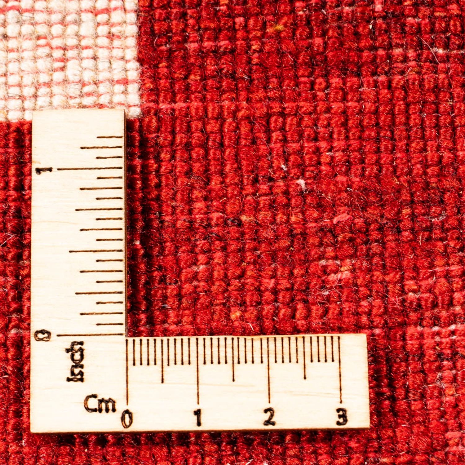 Tapis de couloir Tapis Gabbeh - Persan - 200 x 85 cm - rouge
