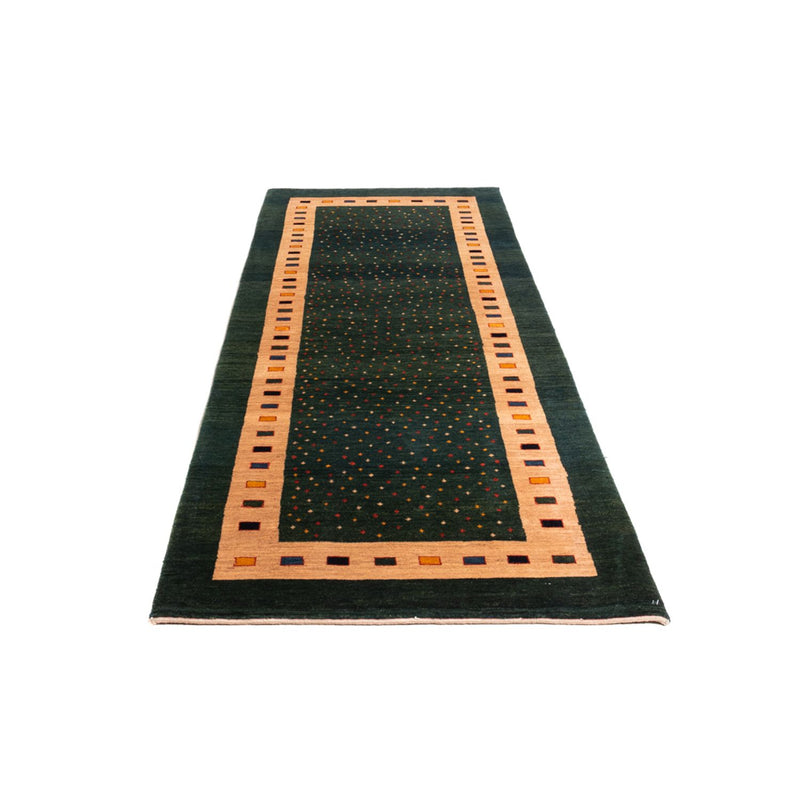 Läufer Gabbeh - Perser - 226 x 86 cm - grün