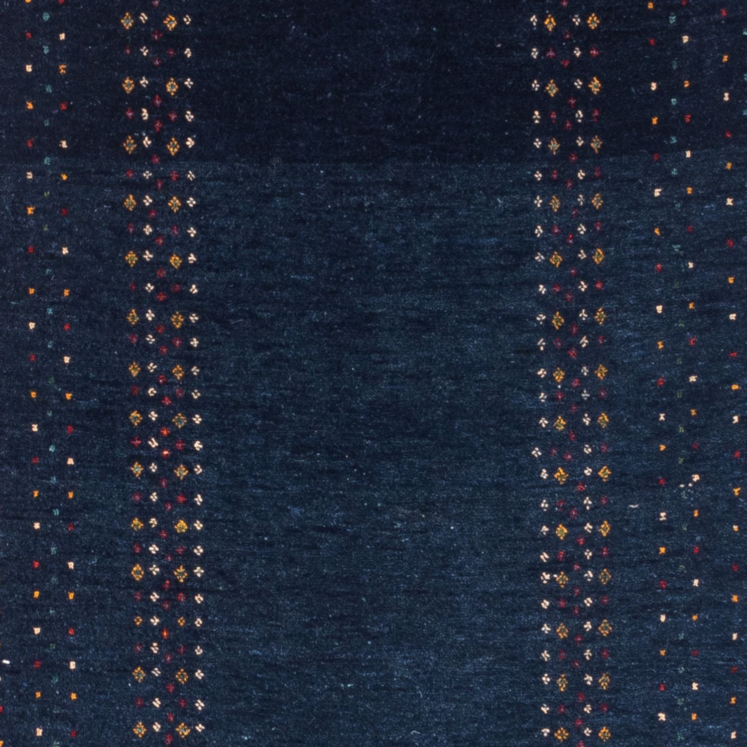 Läufer Gabbeh - Perser - 245 x 83 cm - dunkelblau