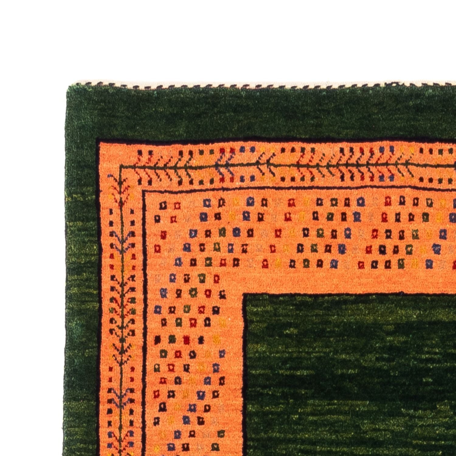Läufer Gabbeh - Perser - 232 x 85 cm - dunkelblau