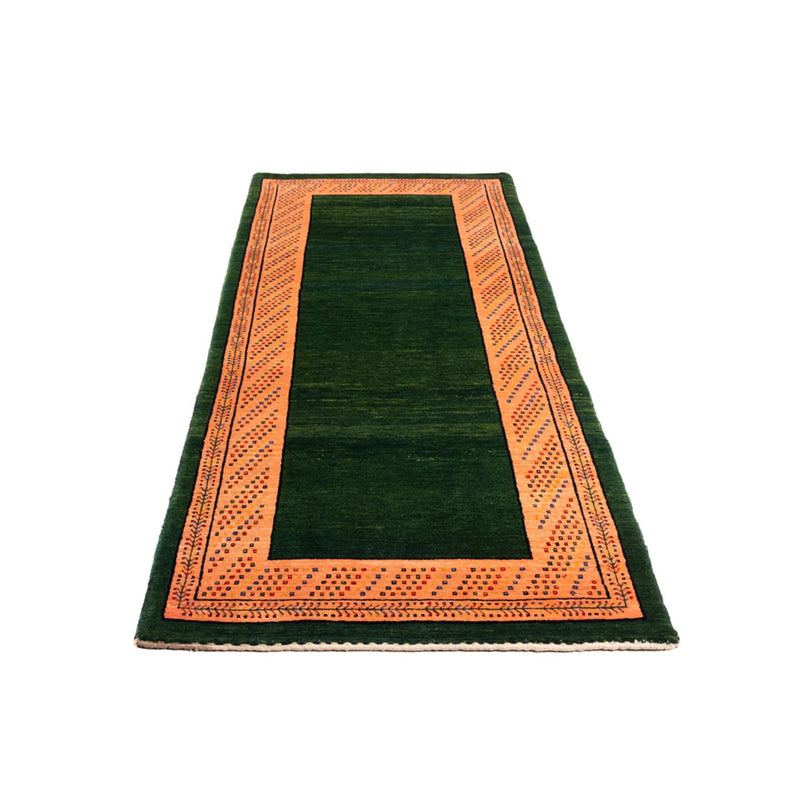 Läufer Gabbeh - Perser - 232 x 85 cm - dunkelblau