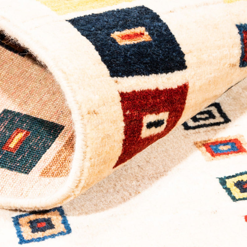 Läufer Gabbeh - Perser - 195 x 81 cm - creme
