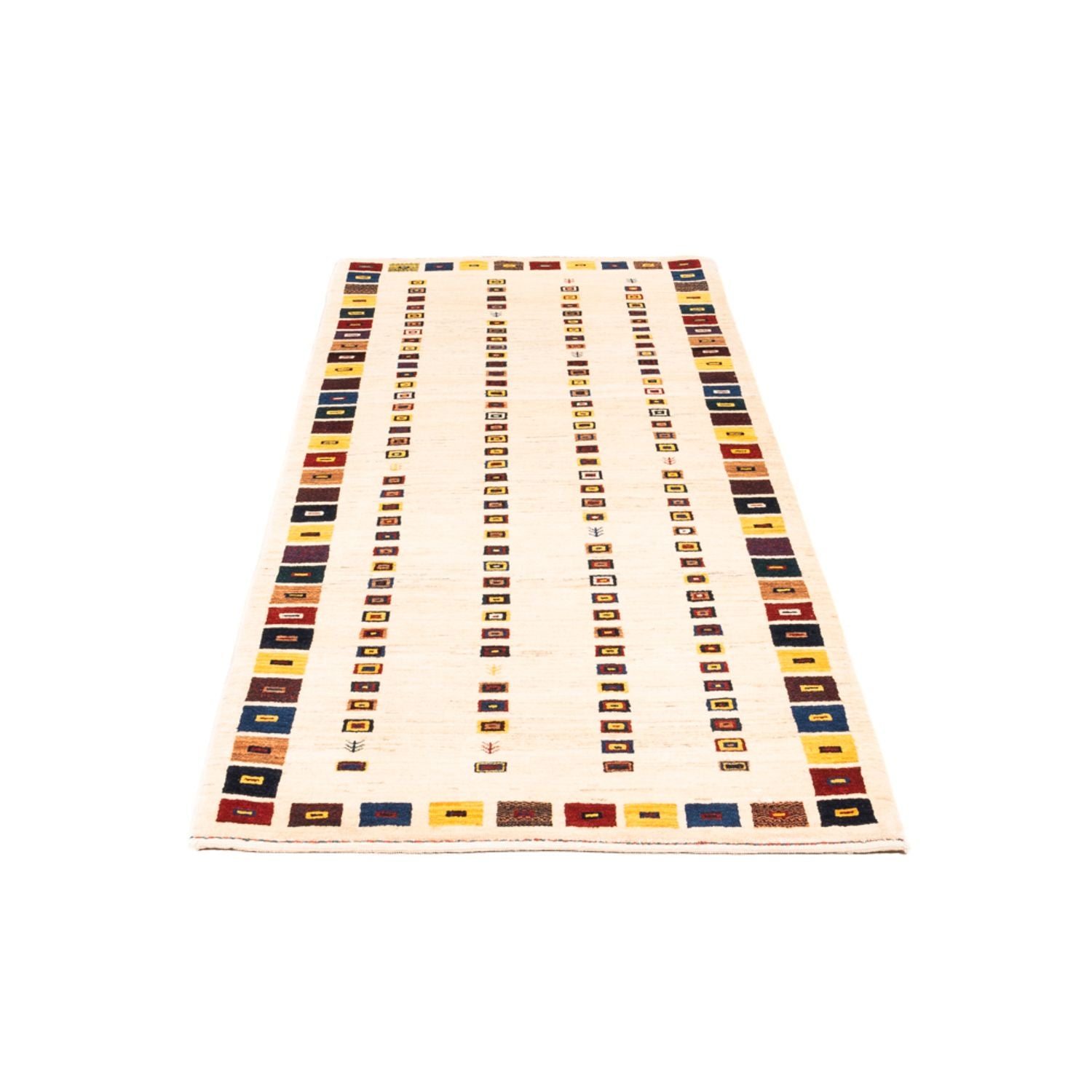 Läufer Gabbeh - Perser - 195 x 81 cm - creme