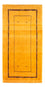 Gabbeh Teppich - Perser - 155 x 83 cm - gelb