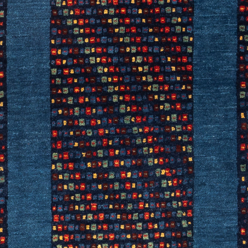 Tapis de couloir Tapis Gabbeh - Persan - 196 x 82 cm - bleu