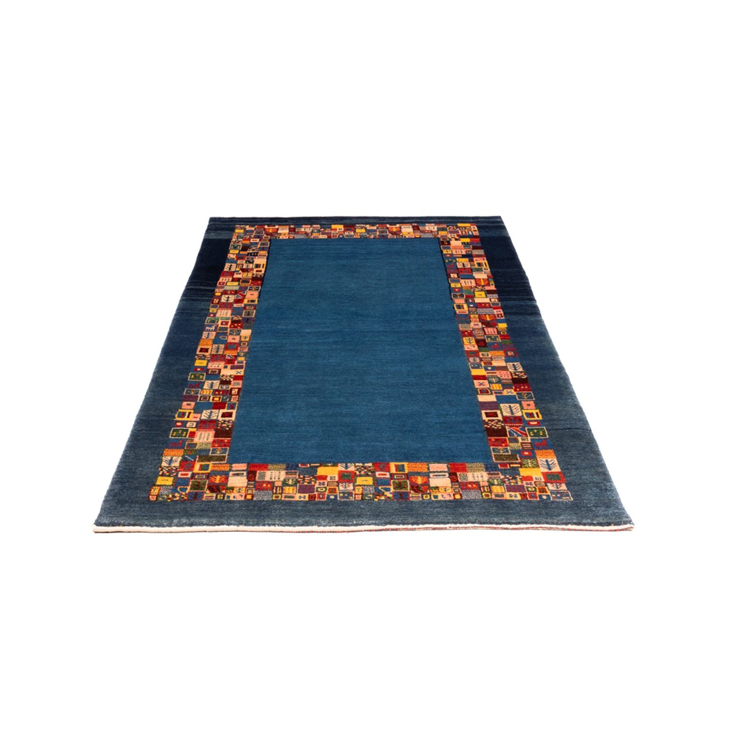 Gabbeh Teppich - Perser - 190 x 110 cm - blau