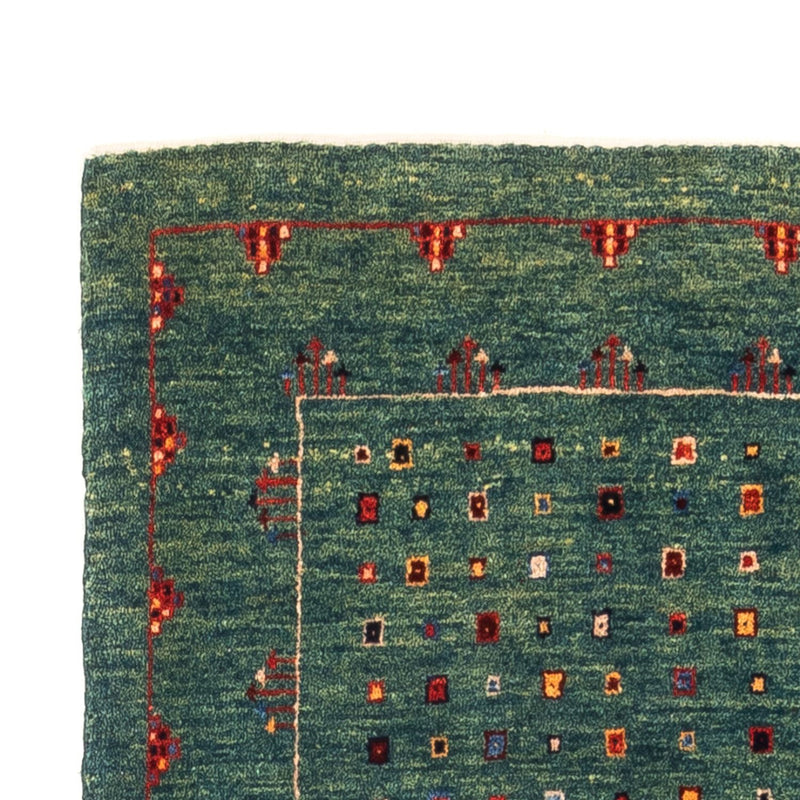 Gabbeh Teppich - Perser - 163 x 84 cm - grün