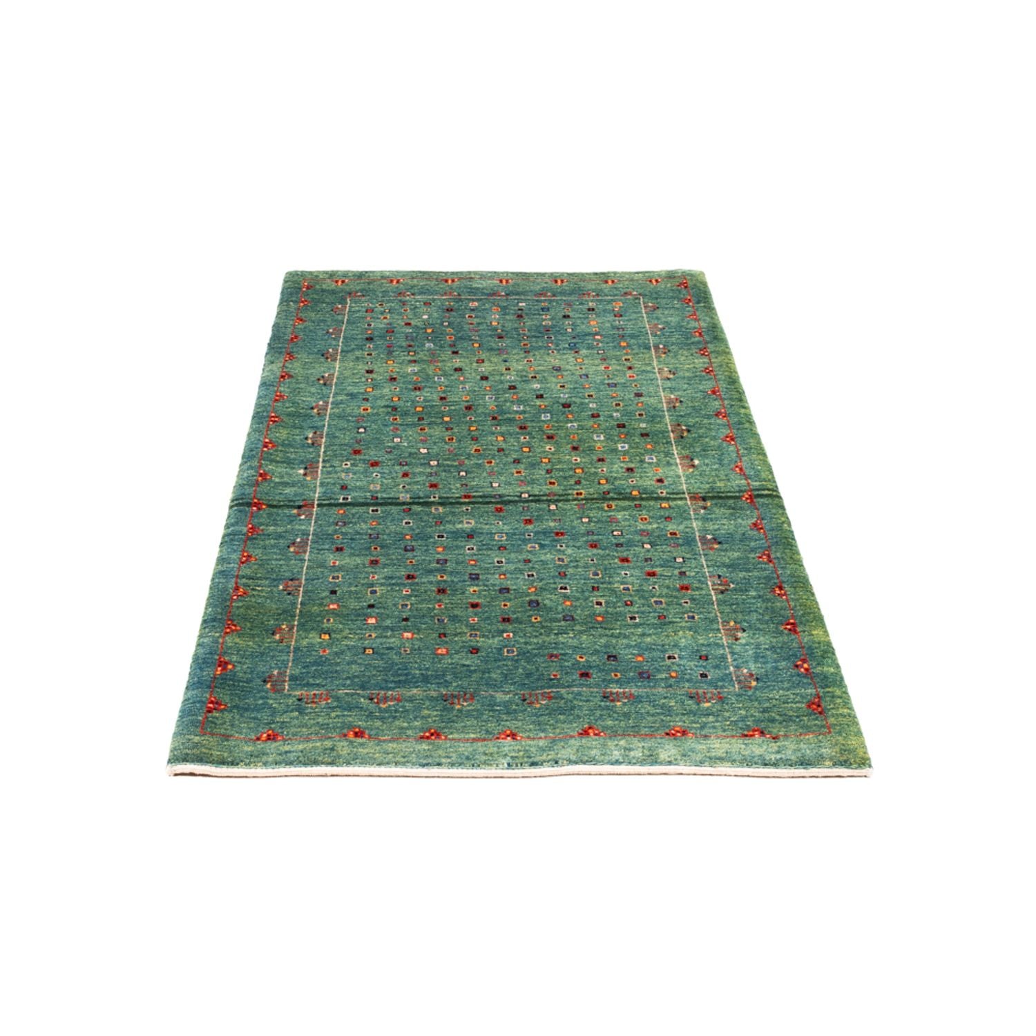 Gabbeh Teppich - Perser - 163 x 84 cm - grün