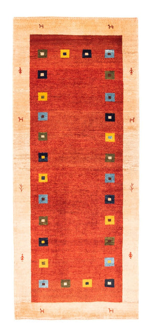 Läufer Gabbeh - Perser - 190 x 79 cm - rot