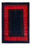 Gabbeh Teppich - Perser - 176 x 123 cm - dunkelblau