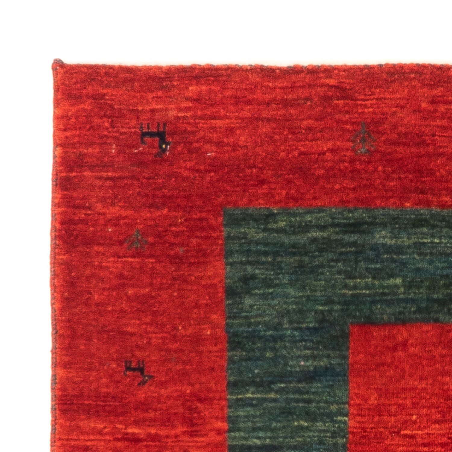 Gabbeh Teppich - Perser - 122 x 78 cm - rot