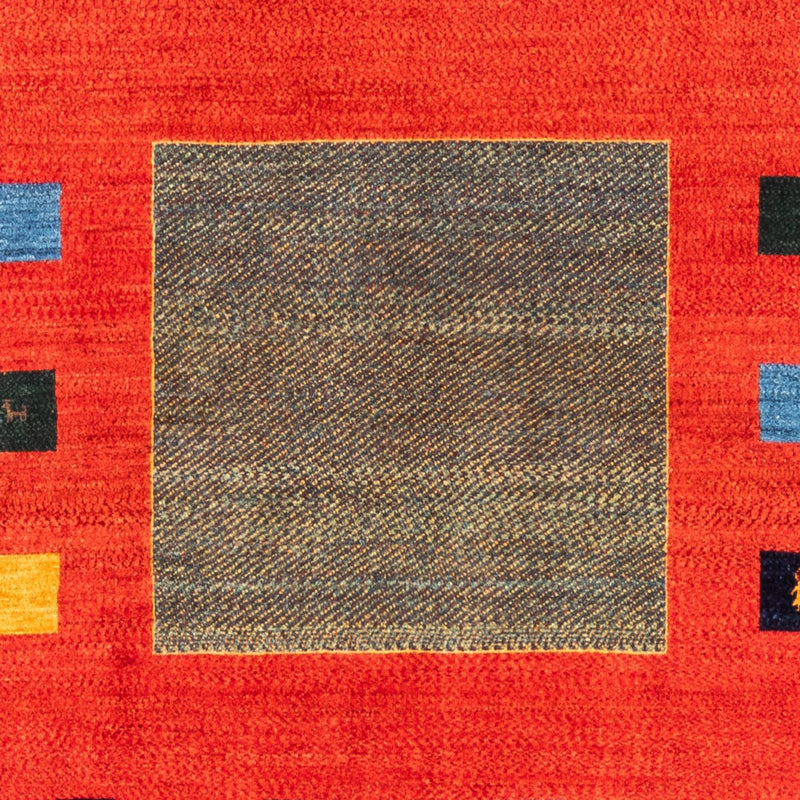 Gabbeh Teppich - Perser - 255 x 178 cm - rot