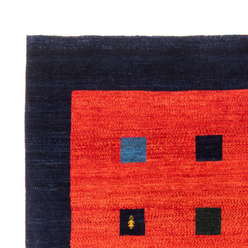 Gabbeh Teppich - Perser - 255 x 178 cm - rot